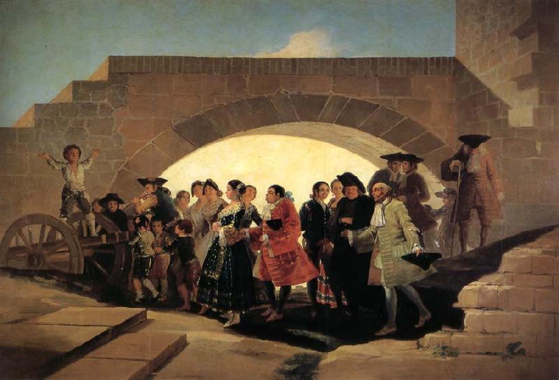 Francisco Goya The Wedding Sweden oil painting art